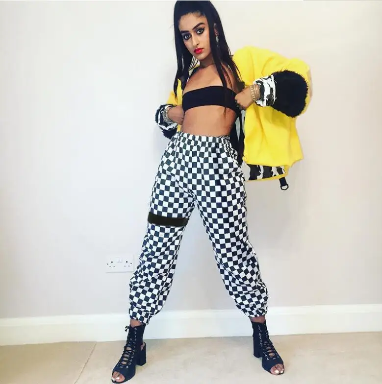 checkered sweatpants