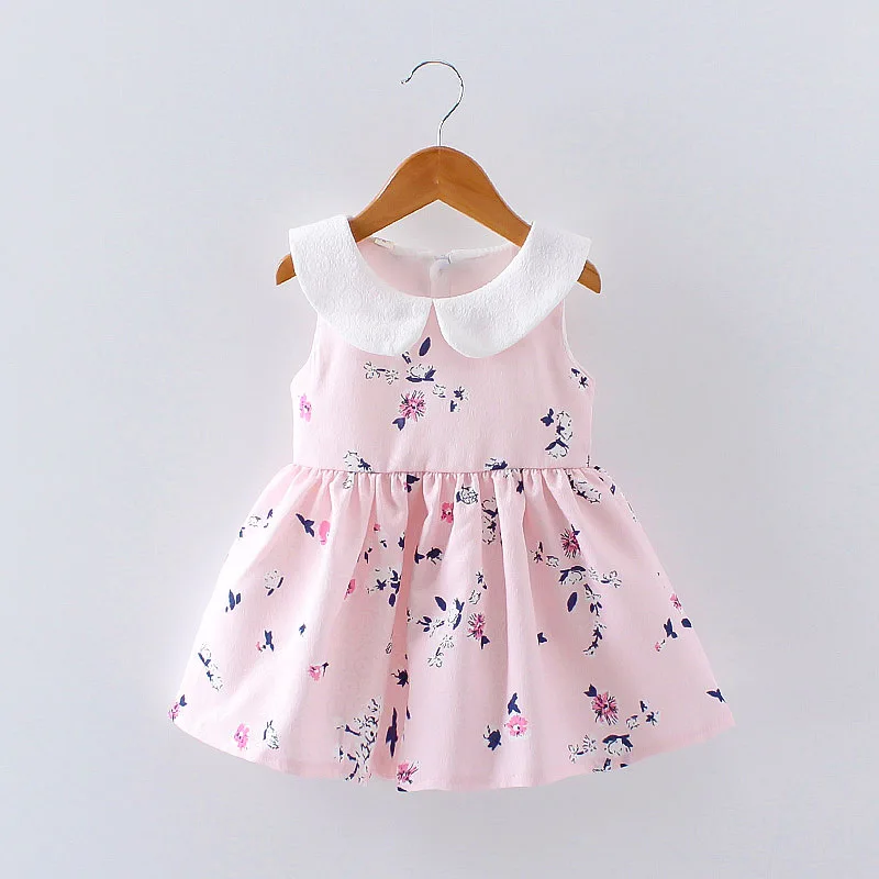 

Baby Girls Dress New 2019 Summer Girls National Wind Princess Dresses Children's Clothing 0-3 Years C120