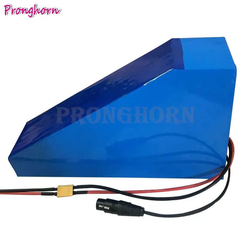 Flash Deal Free Shipping 36V 20AH Electric Bicycle Battery 36 V Lithium Triangle Battery 20AH use Panasonic/Samsung cell with BMS 5A Charge 5