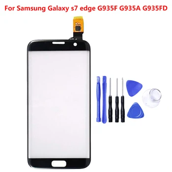 

For Samsung Galaxy S7 Edge G9350 G935 G935F 5.5'' Touch Screen Digitizer Sensor Glass Panel Replacement Parts