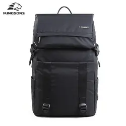 Kingsons рюкзак для мужчин 15,6 дюймов ноутбук нейлоновый водонепроницаемый школьная сумка Mochila Escolar