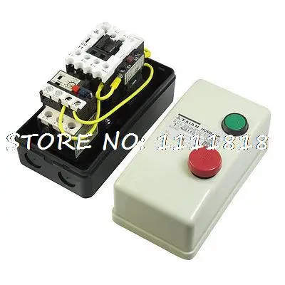On Off Switch Enclosed 3 Pole Motor Magnetic Starter 380v Coil 5.5-8.5a ...