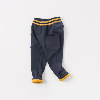 

DBK8353 dave bella autumn winter kids boys 5Y-13Y casual boutique pants children fashion trousers