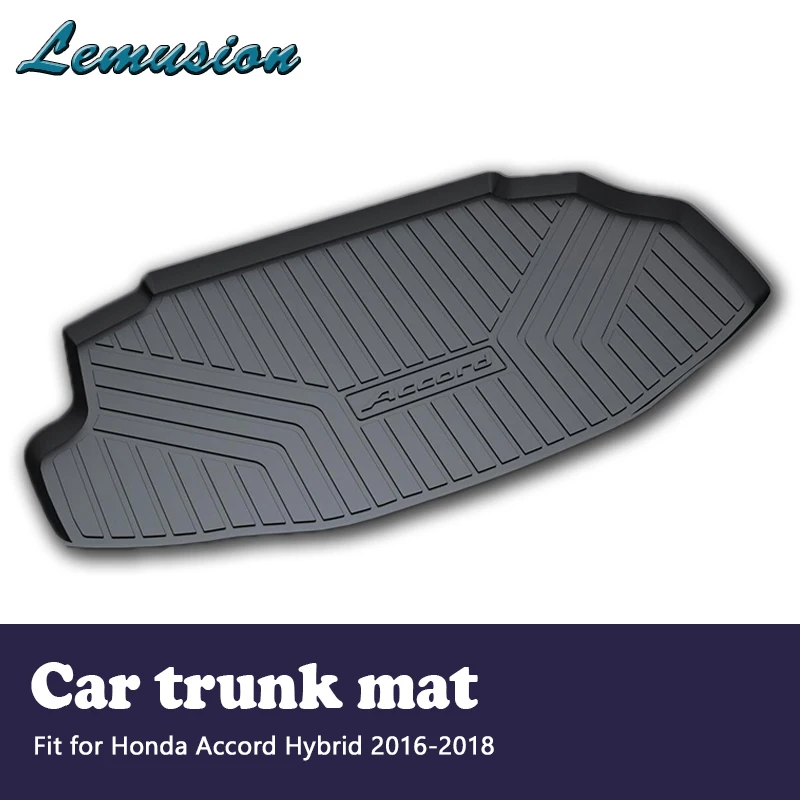1Set Car Cargo rear trunk mat For Honda Accord Hybrid 2016 2017 2018