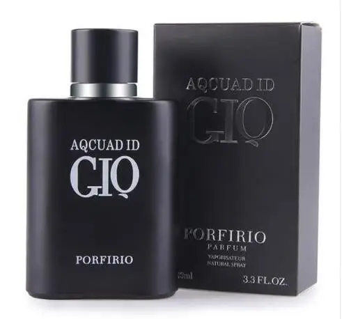 

Masculino100ml Corpo Spray De Garrafa De Vidro Homens Perfumado Perfumado Perfumes Frasco original Masculino Sabor Natural