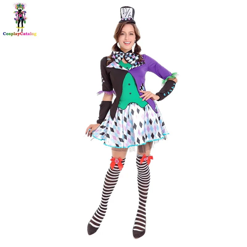 

Plus Size French Maid Costume For Women Fashion Sexy Poker Dress Halloween Alice in Wonderland Cosplay Party Fancy Costumes