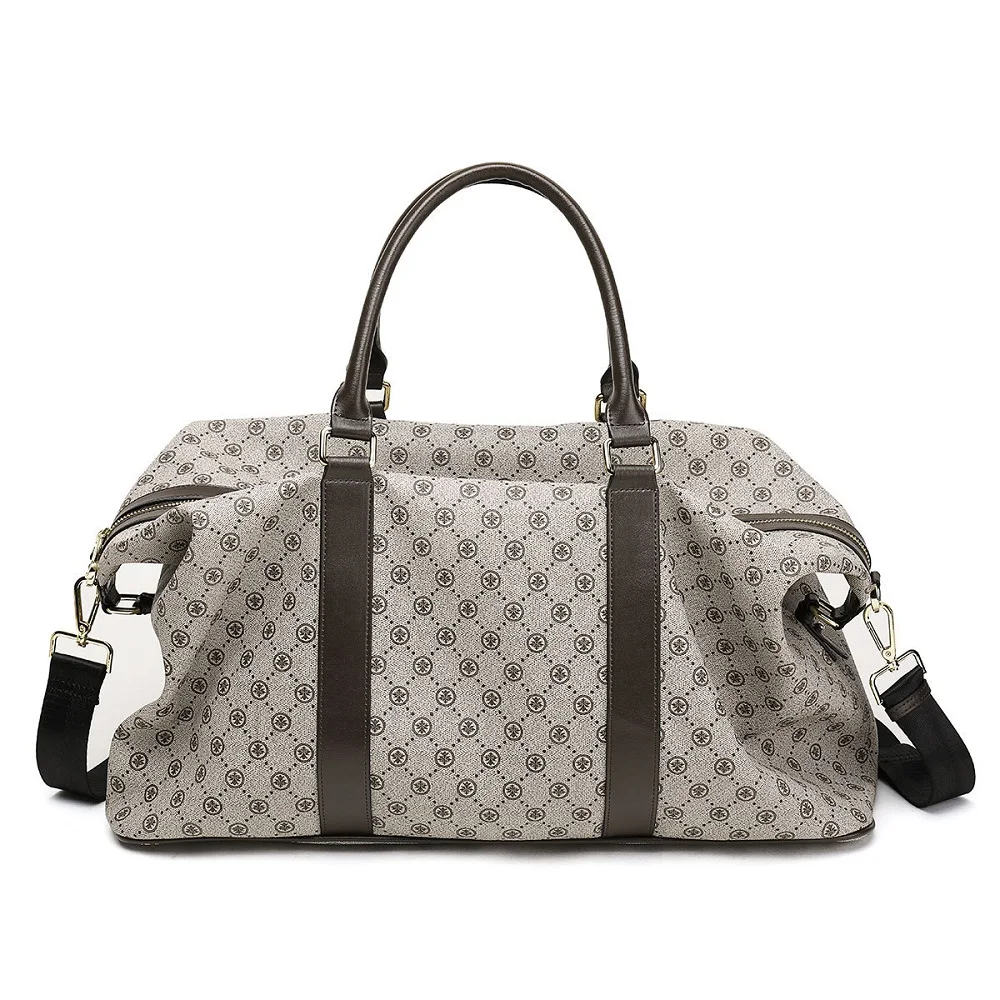 

Waterproof Travel Bags Luxury Duffle Bag Luggage Bag Business Men PVC Handbag sac a main Women Shoulder Bag Large Fitness bolso