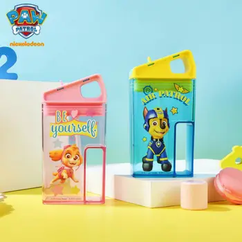 

Hot Genuine Paw Patrol NEW puppy patrol Children School Drinking bottle Water cup Straw Bottle Straw Sippy Cup NEW Kids toy