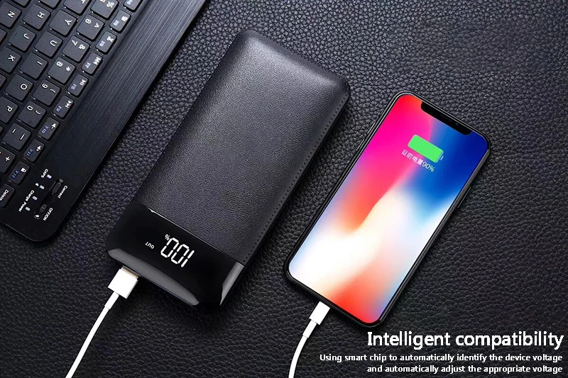 20000 mAh банк питания для iPhone Xiaomi Mi 9 20000 mAh портативное зарядное устройство Банк питания быстрая Внешняя батарея телефон Банк питания