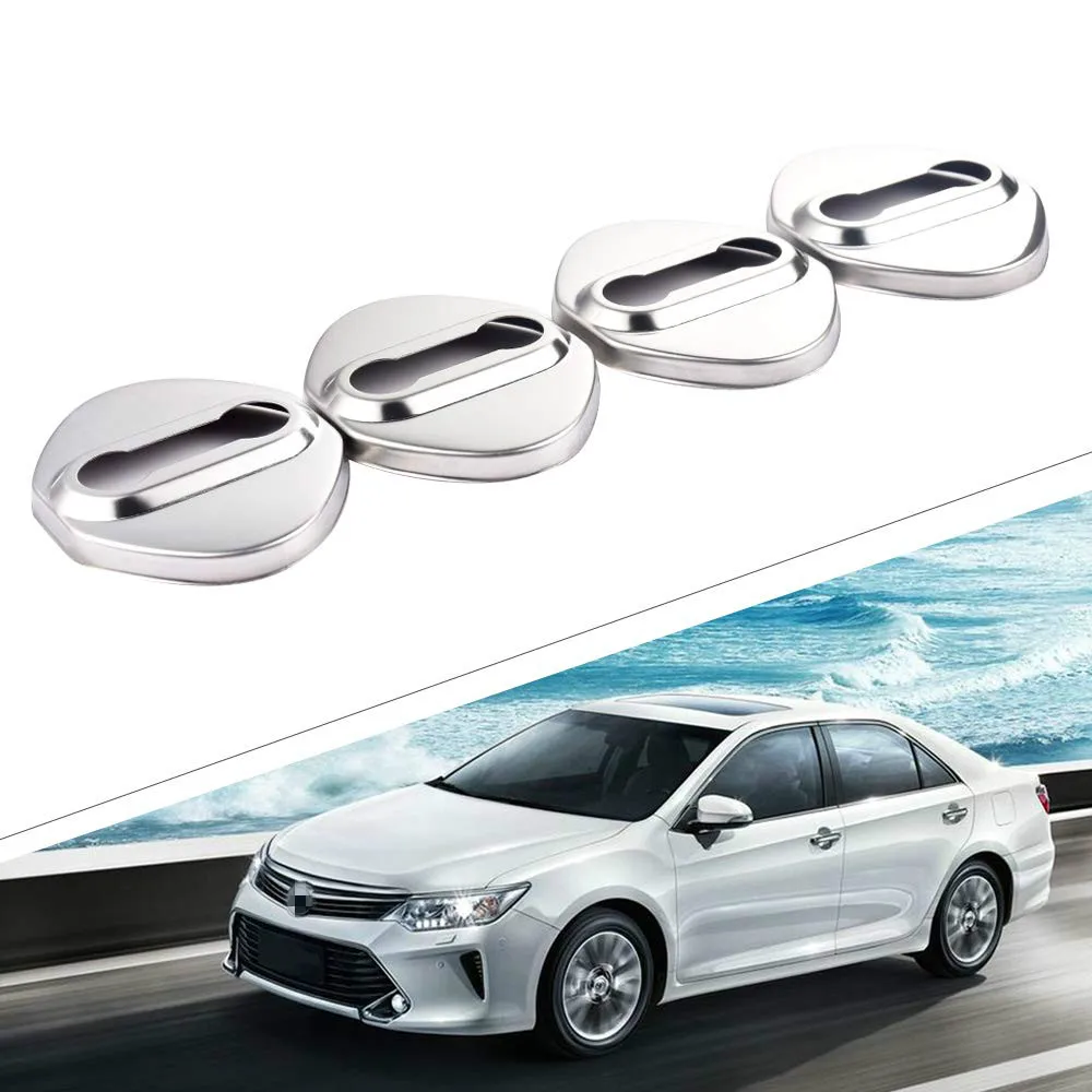 4 шт. дверная крышка с защелкой для Toyota аксессуары Запчасти Yaris Corolla Camry Highlander Tundra внутренняя Пряжка замок крышки