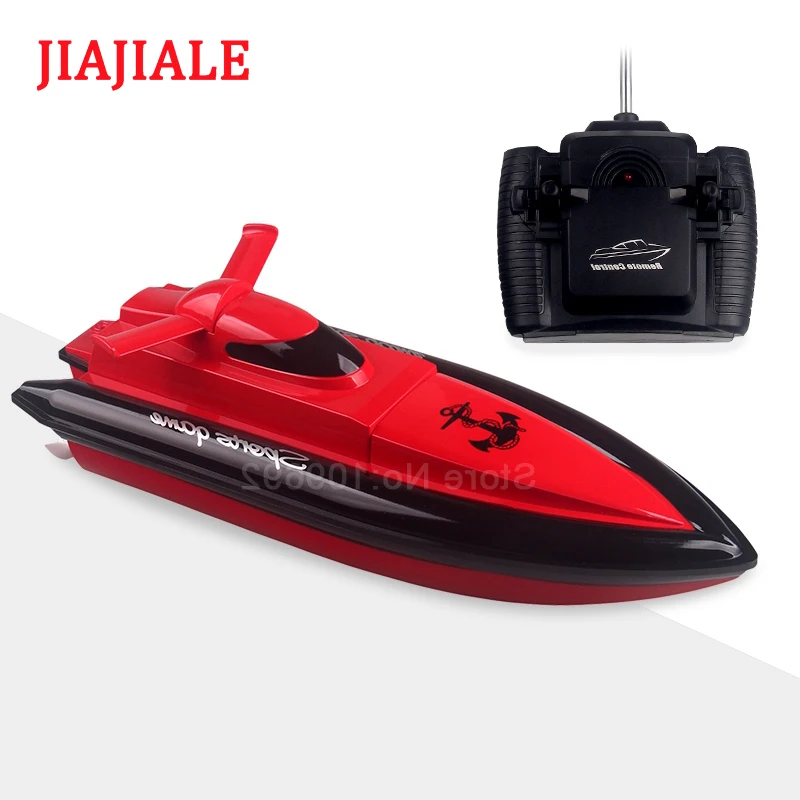 Радиоуправляемая лодка Детские перезаряжаемые высокоскоростные лодки навигационная модель детские игрушки 800