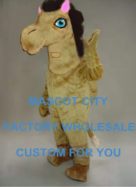 

Custom Made Camel Mascot Costume Adult Size Cartoon Character Desert Animal Mascotte Mascota Suit Fit Fancy Dress Free SW1157