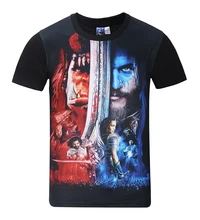Fashion Brand movie Tshirt 3D Printed WOW Shirts Men/Women Summer short sleeve funny Top Tees