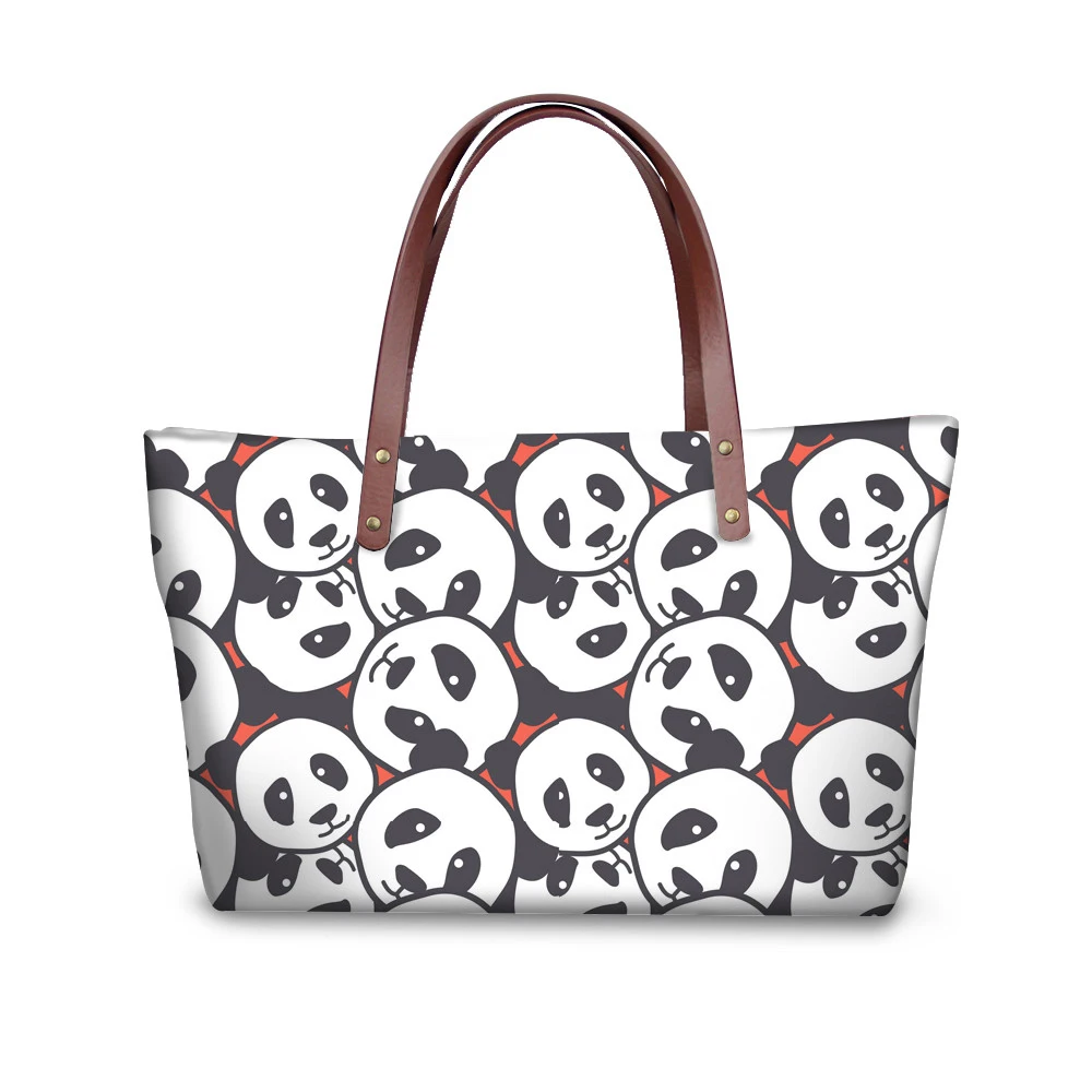 

Customized Women Handbag Cartoon Panda Women's Messenger Shoulder Package Bolsa Feminina Crossbody Bag For Women Hand Bag