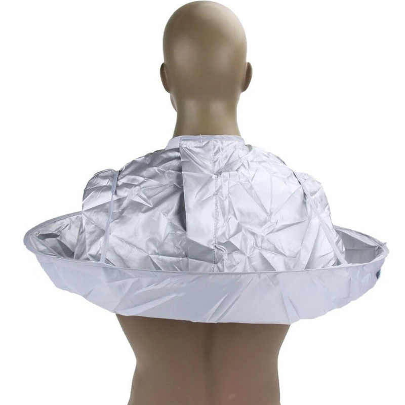 Cutting Hair Waterproof Hair Warp Foldable DIY Hair Cutting Cloak Umbrella Cape Salon Barber Styling Hairdressing Cover Cloth