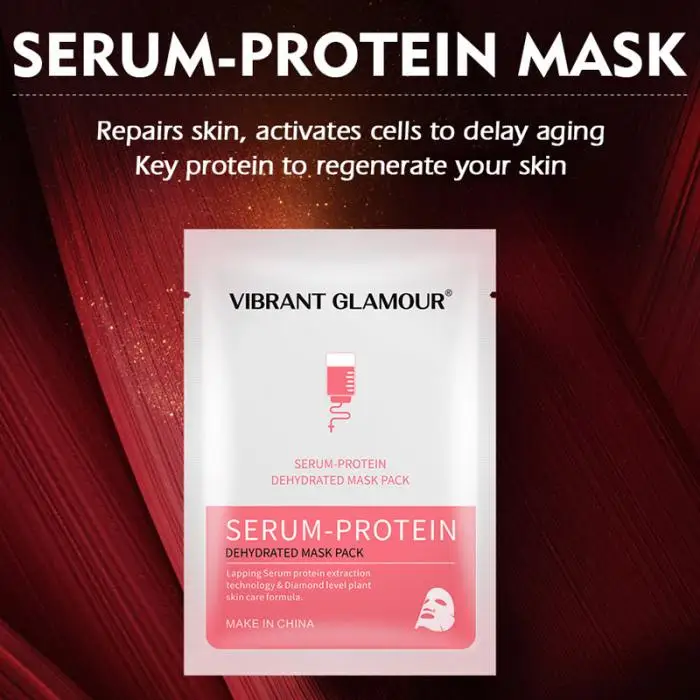 3 шт. протеиновая обезвоженная маска для лица-ремонт морщин против старения лифтинг уход за кожей OA66