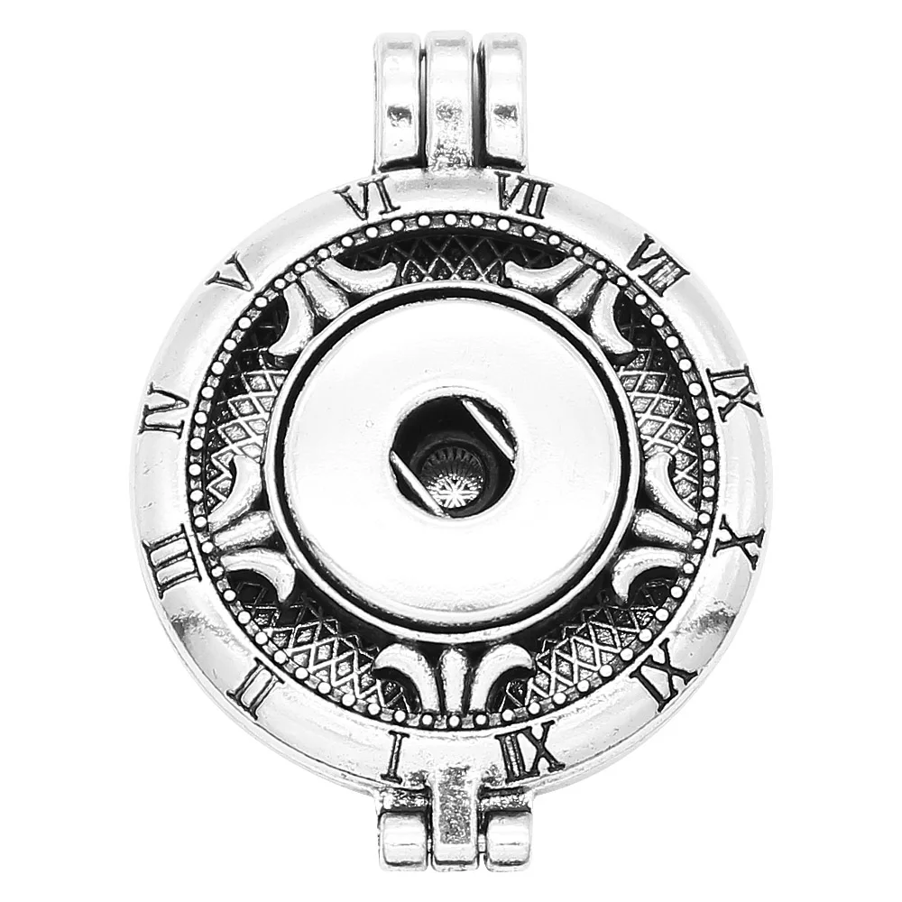 

New Diffuser Perfume lockets 18mm Snap jewelry aromatherapy locket pendant essential oil diffuser locket fit for Snap necklace