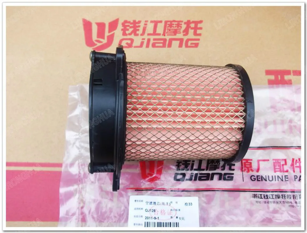 

Qianjiang Motorcycle Accessories Dragon Longsheng QJ150-19A Air Filter