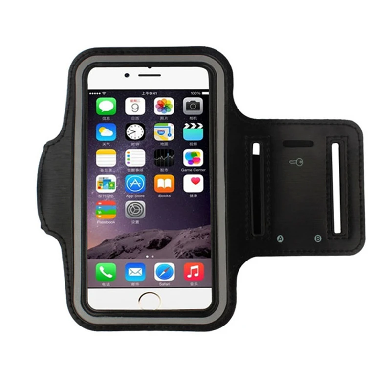 

Sports Mobile Phone Holder Waterproof Armband Case for Iphone 4 4s 5 5s 5c Se 6 6s 7 Plus Running Arm Band Bracadeira Esportiva