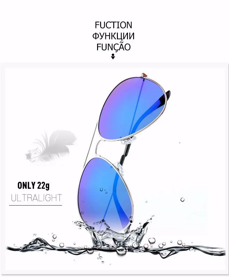 2017 Brand Design Aviator Sunglasses Men Women Mirror Sunglass Male Sun Glasses For Men So Real Sunglass Driving Glasses UV400 (16)