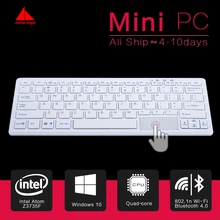 Новый Мини-Пк Quad Core Mini PC Windows 10 Компьютер Клавиатура мышь 1.33 ГГц Intel atom Z8300 HDMI TV Box WiFi/RJ45 Micro ПК