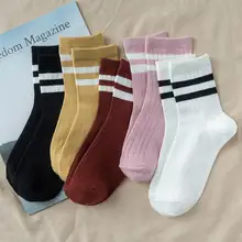 Модные женские носки розовый желтый красный хлопок петухи хипстер повседневные цветные короткие носки женские высокое качество