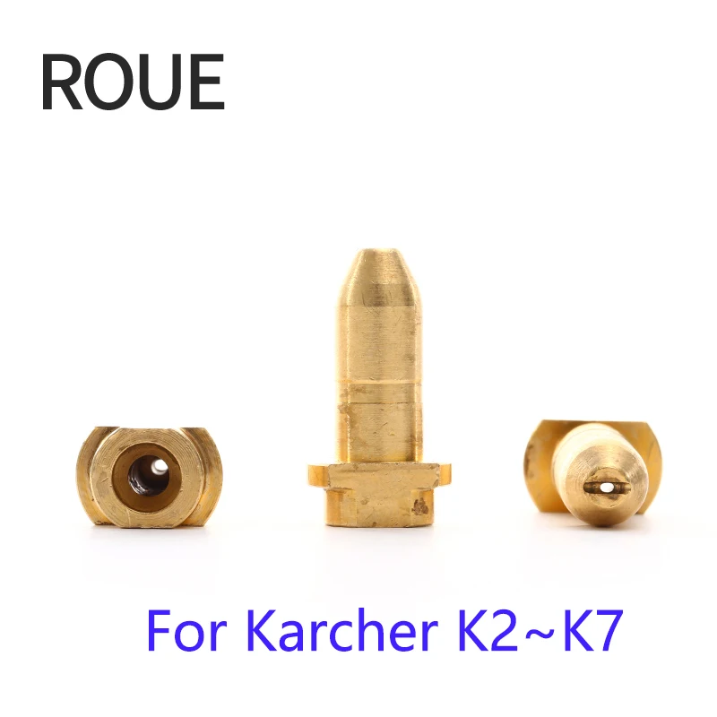 ROUE латунь наконечник-переходник Karcher пистолет сопла замена сопла для karcher пистолет высокое качество латунь сопла