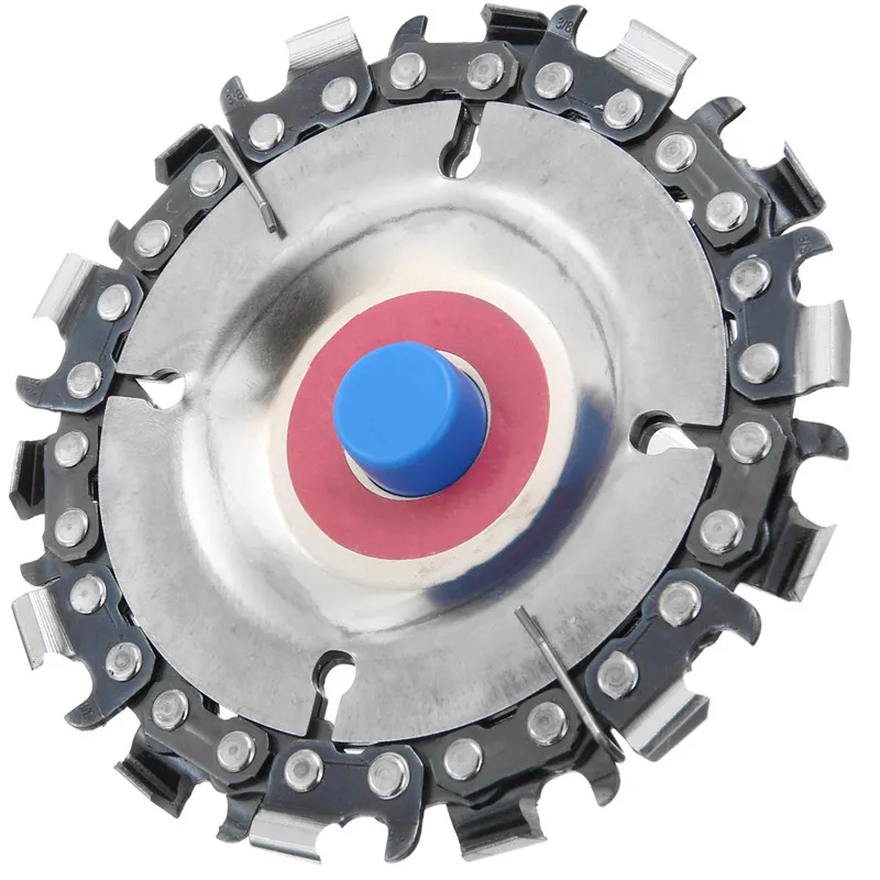 

1Pc Chain Disc Grinder Chain Disc 4" 14 Teeth Chain Disc 16mm Wood Carving For 100 / 115mm Angle Grinder Mayitr