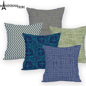 

Geometirc Housse Pillowcase for Sofa Chair Decorative Custom Cushion Covers Stripe Pillow Cover Home Sofa Soft Custom