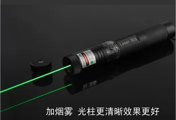 

Hot! AAA green laser pointer 100W 100000m 532nm high power lazer SD 303 presenter light Burning Matches & Light burn Cigarettes