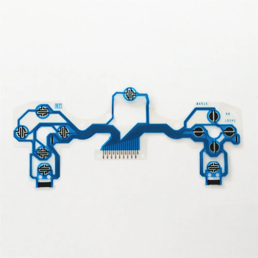 2 Pieces Blue Film Keypad PlayStation 4 PS4 Controller DualShock 4|keypad|keypad controller