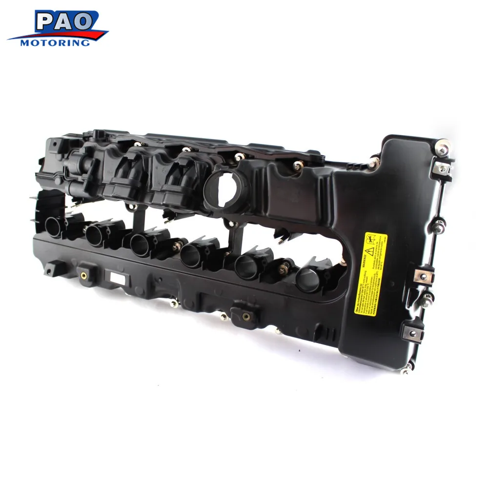 Engine Cylinder Head For BMW N54 F02/E70 6 Cylinder Top Cable Valve Cover OEM 1112756528411 12 7