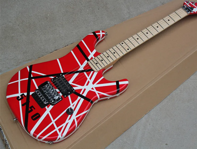 Горячая Red Kraer электрогитара Китай 5150 гитара Custom Shop Eddie Van Halen