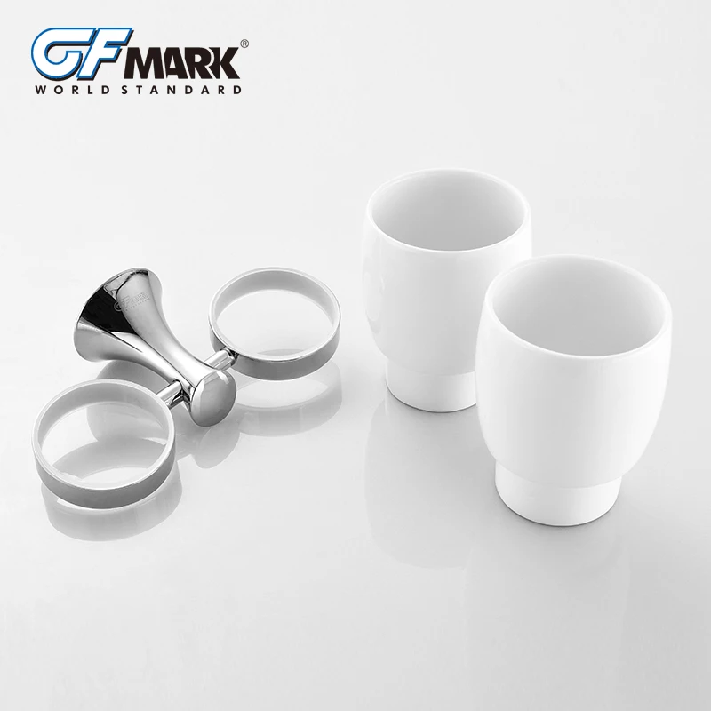 GFmark держатель для стакана хромированный аксессуары ванной комнаты Tumblr Acessorios