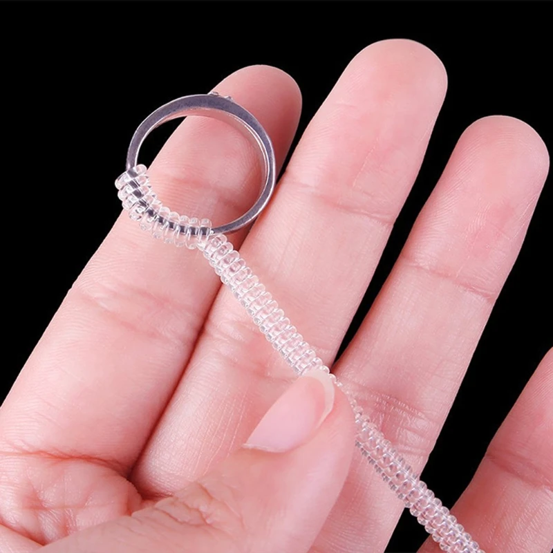 

Ring Size Adjuster with Jewelry Polishing Cloth for Loose Rings, Set of 12