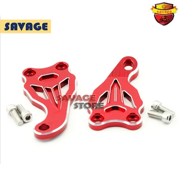 

Motorcycle Accessories Fixed Frame and Engine Mounting Bracket Slider Cover For YAMAHA MT07 FZ07 MT-07 FZ-07 2014-2016 Red