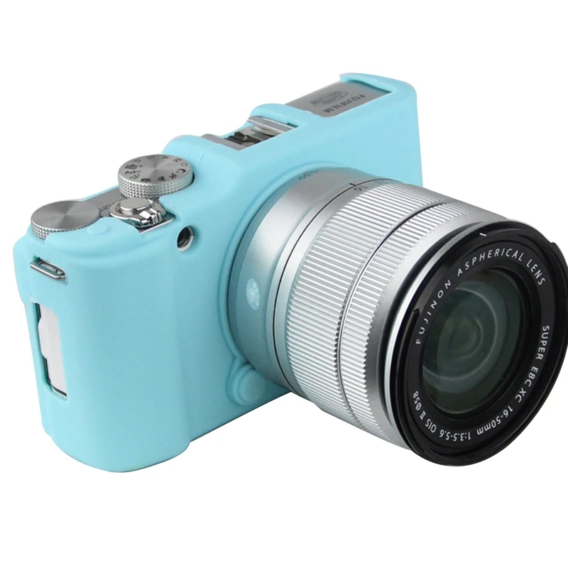 Soft Silicone Rubber Armor Skin Case Bag Camera Protector Body