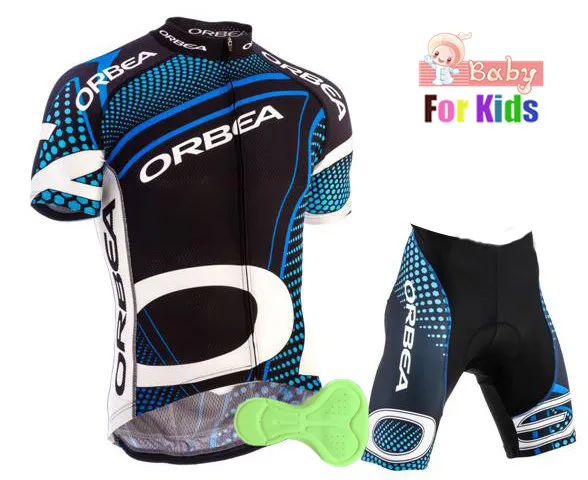 

Boys New 2018 orbea Girl Pro Cycling Jersey Set Ropa Ciclismo Cycling Kit for Kids Breathable Quick Dry Bicycle Clothing Childre