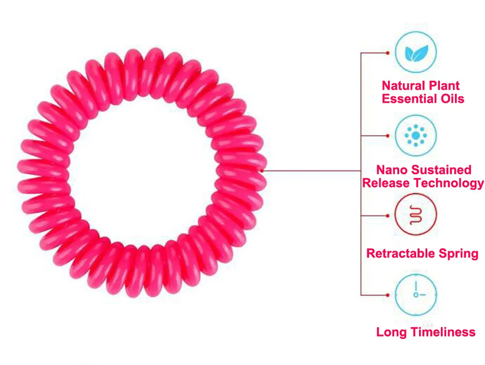 10 шт Анти средство от насекомых комаров наручные HairAccessories браслет Кемпинг на