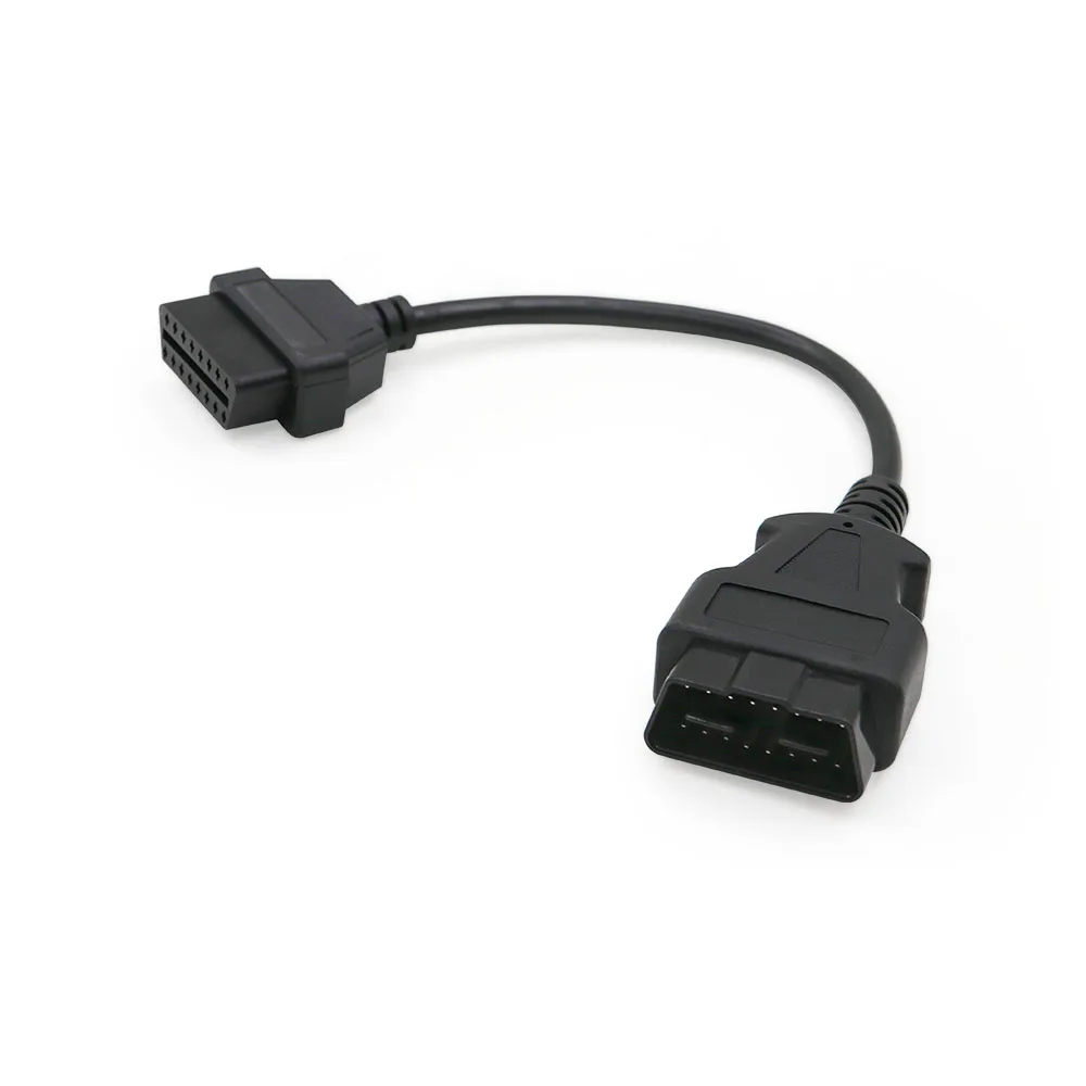 OBD 16 Pin штекер до 16 Pin Женский OBD II OBD2 удлинитель OBD2 разъем адаптера