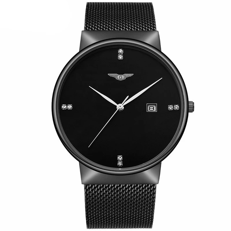

GUANQIN GS19054 Watch Men Luxury Brand Business Casual full Steel Watch Men Fashion Waterproof Wristwatch Montre Homme