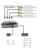 Auto 4-Way Composito RCA Video Splitter supporto lato anteriore della parte posteriore dell’automobile Video camera scatola di controllo interruttore della macchina fotografica senza soluzione di assistenza