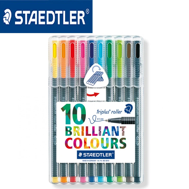 0 4 мм STAEDTLER треугольная цветная нейтральная ручка 403 ручная стандартная