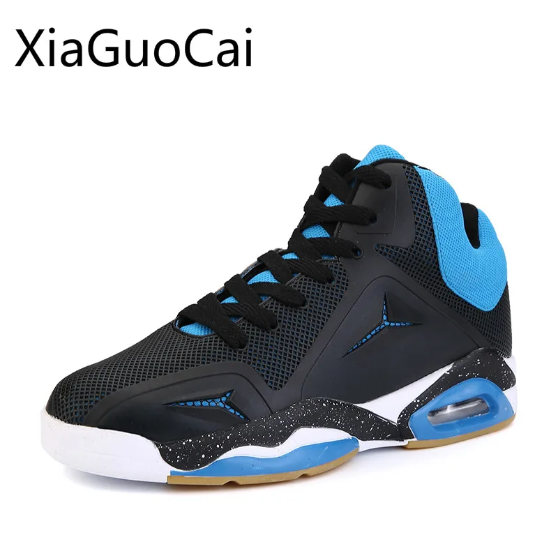 

Air Cushion Basketball Shoes Men Damping Sport Sneakers Crazy Explosive Boost Basket Homme Breathable Waterproof Basketball Shoe