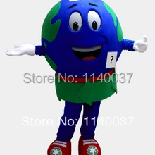 Талисман Глобус земли костюм талисмана Модный на заказ костюм аниме маскарадные костюмы маскот тема маскарадный костюм карнавальный костюм