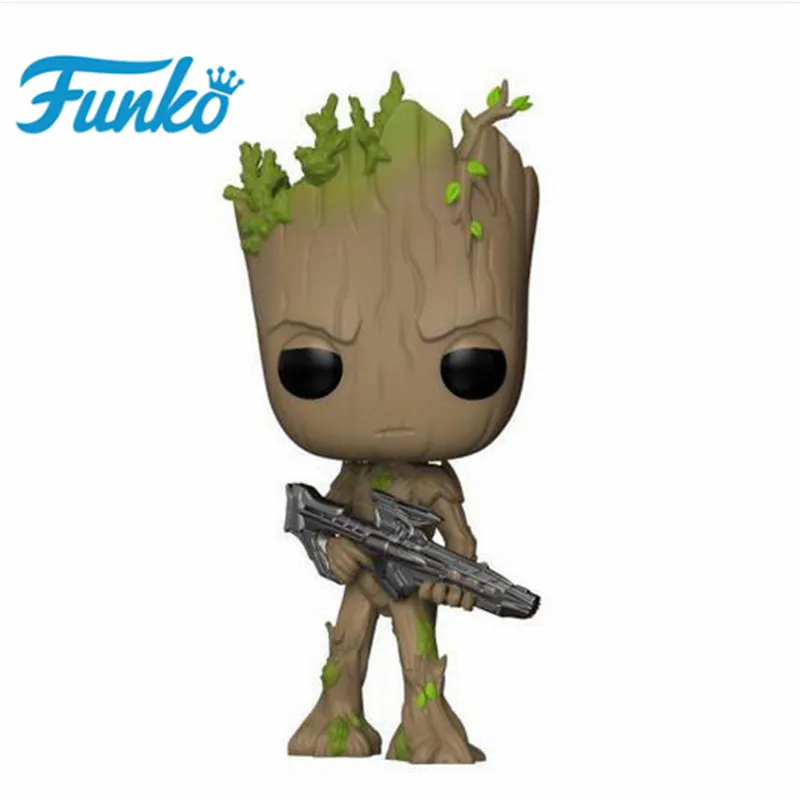 Funko pop Marvel стражи Галактики #293 Грут Дети пользу милые виниловые куклы модель действие и рисунок игрушечные лошадки день рождения смешной