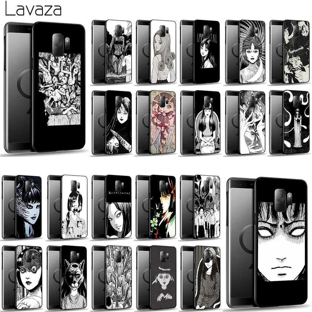 Мягкий чехол из ТПУ Lavaza Japanese Horror Comic для Samsung Galaxy S8 S9 S10 Plus S10e A6 A8 A9 J6 2018 силиконовые
