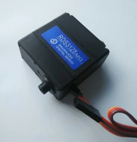 

free shipping HV servo high torque Robot servo 28kg.cm Metal gear brushless motor digital servo Arduino servo for Robot DIY
