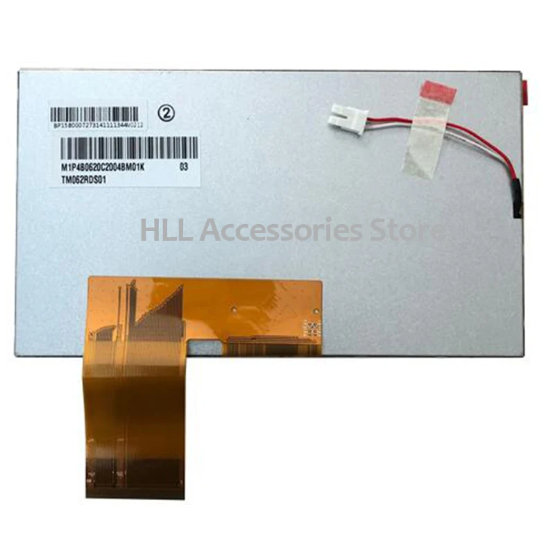 

free shipping 6.2 inch TFT LCD Screen TM062RDS01 WVGA 800(RGB)*480