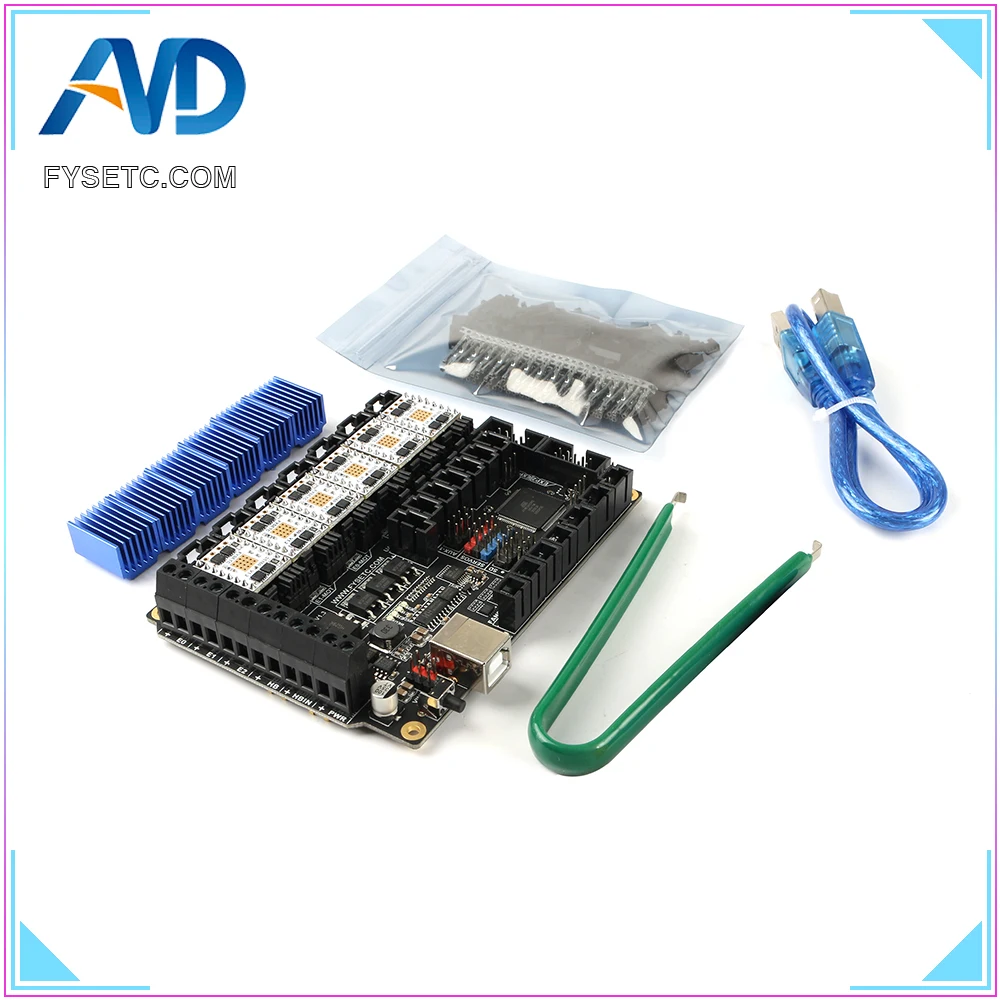 Плата все в одном для электроники FYSETC F6 V1.3 материнская плата + 6 шт. TMC5160 V1.2 SPI